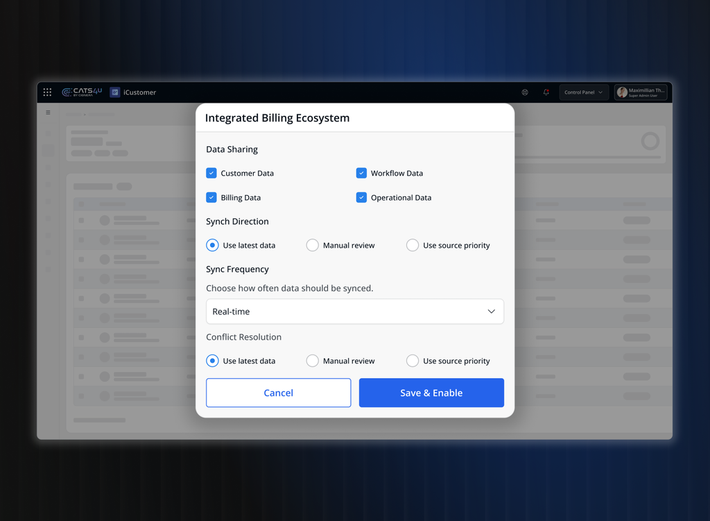 Integrated Billing Ecosystem