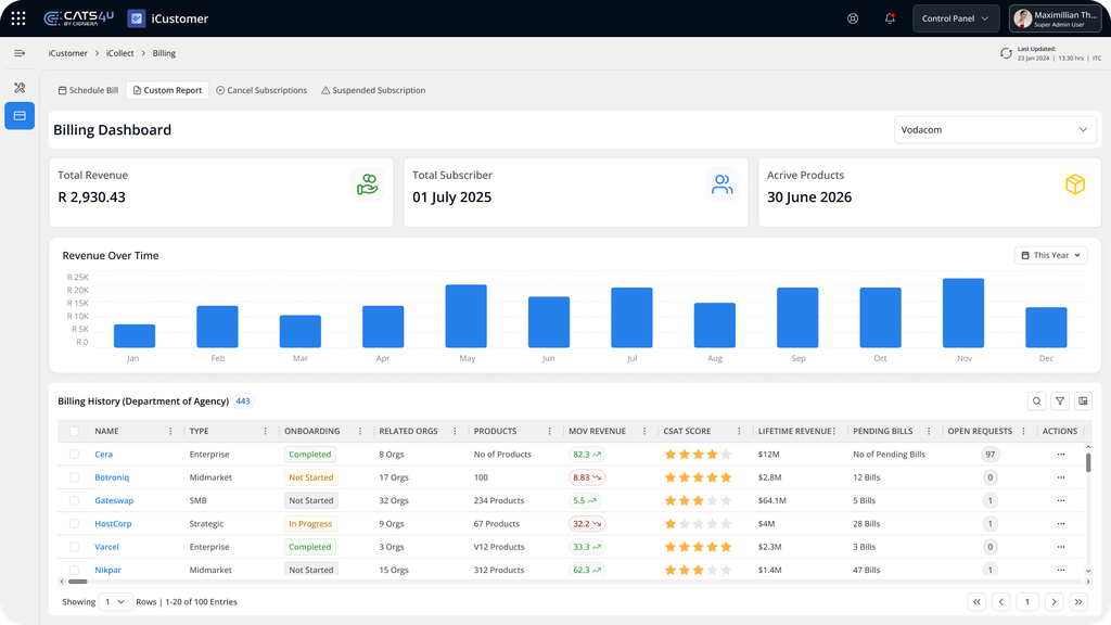 iCollect Billing Engine